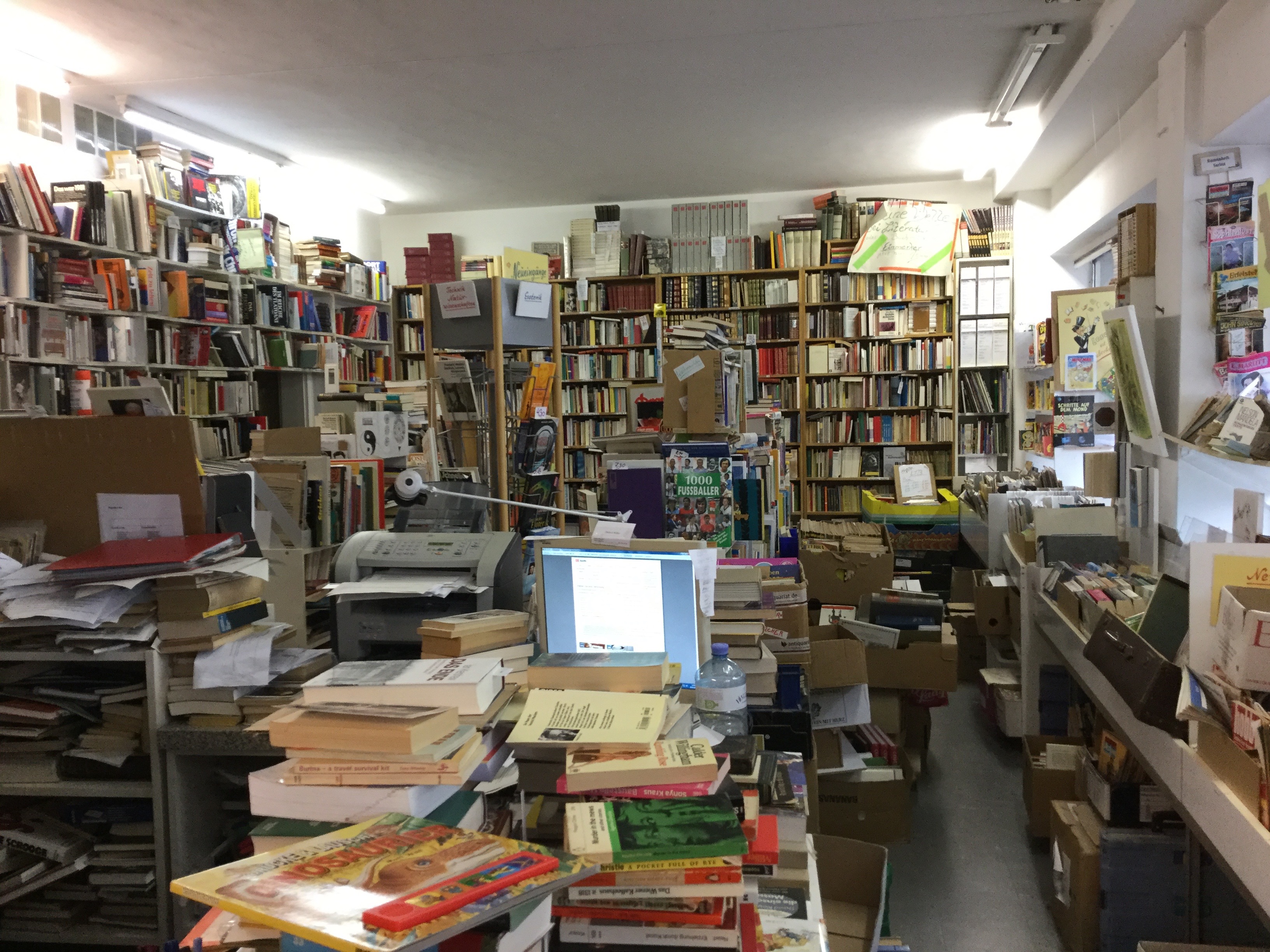 Used Bookshop with a Wonderful Bookseller - Munich, Germany